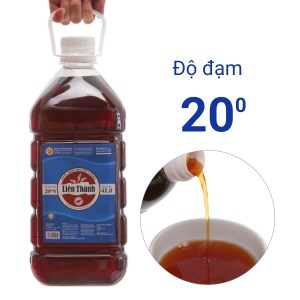 Nước mắm truyền thống Liên Thành 20 độ đạm bình 4 lít