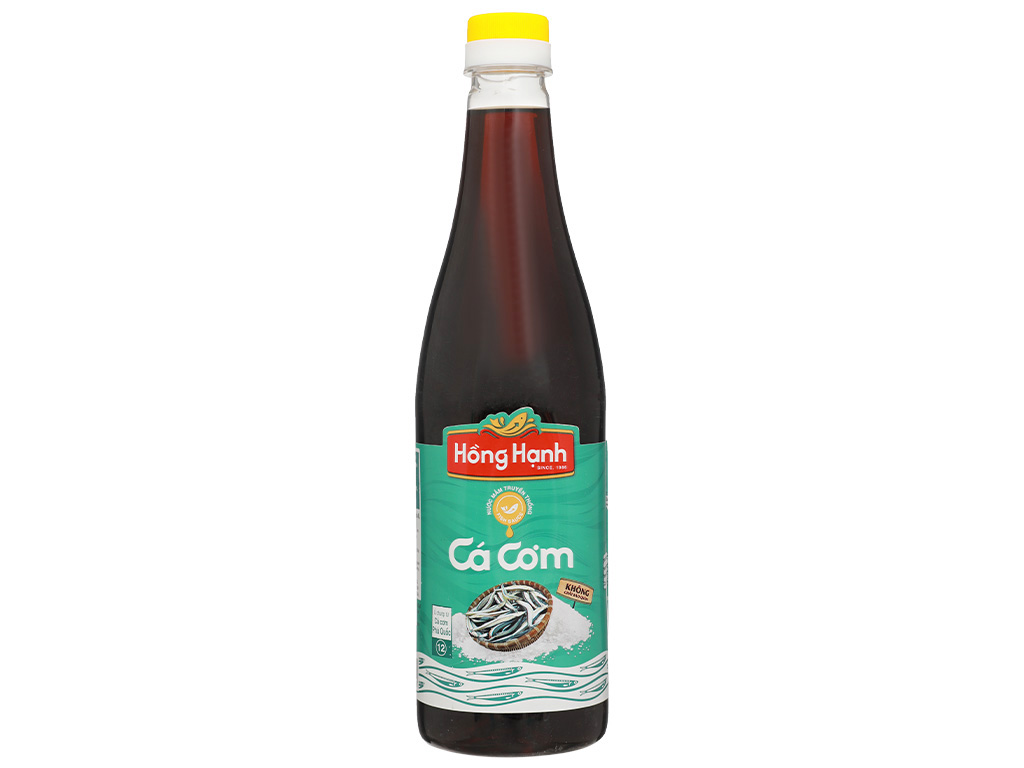 Nước mắm cá cơm Hồng Hạnh 12 độ đạm chai 900ml 1