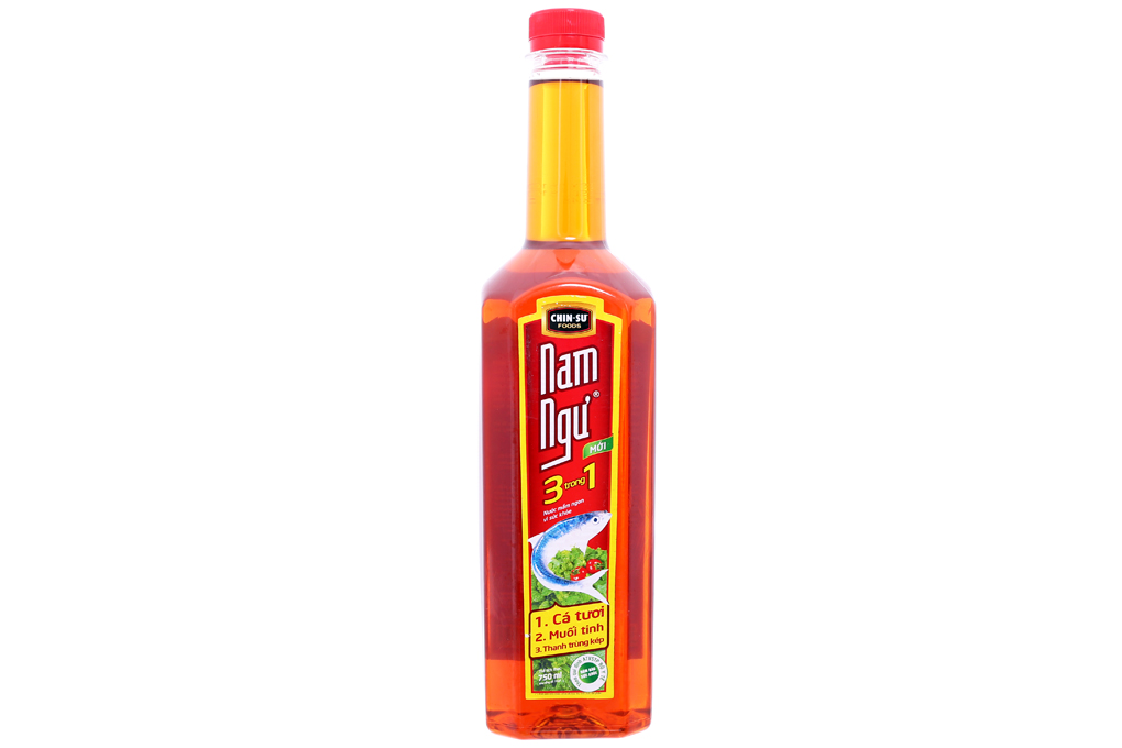 Lốc 2 chai nước mắm Nam Ngư 3 trong 1 750ml