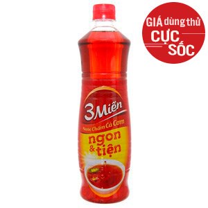 Nước chấm cá cơm 3 Miền