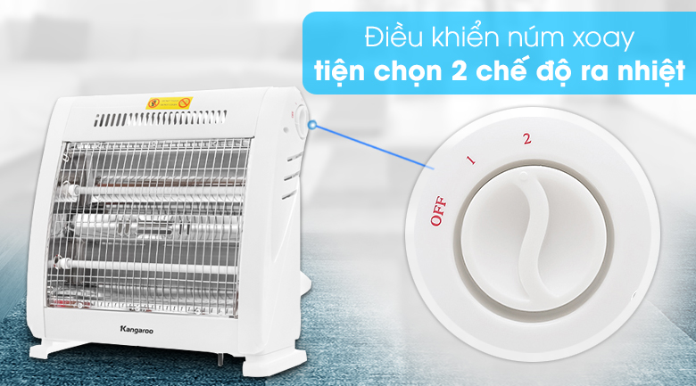 Đèn sưởi halogen Kangaroo KG1016C