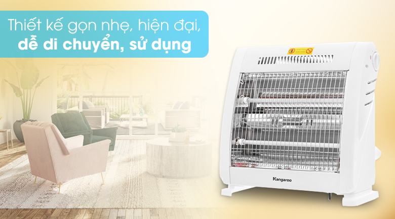 Đèn sưởi halogen Kangaroo KG1016C