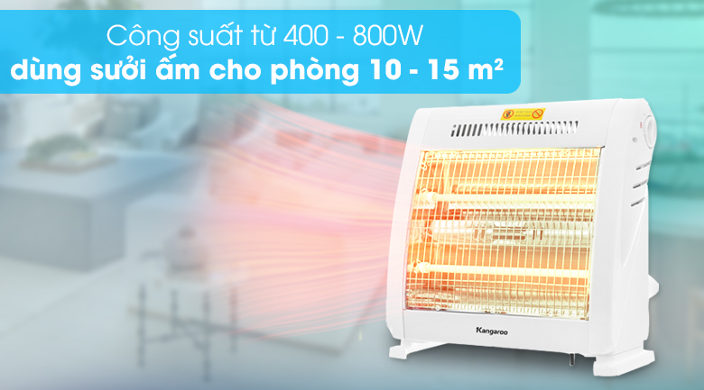 Đèn sưởi halogen Kangaroo KG1016C