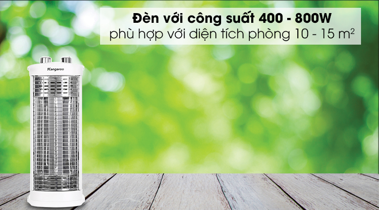 Đèn sưởi Carbon Kangaroo KG1026C 550W