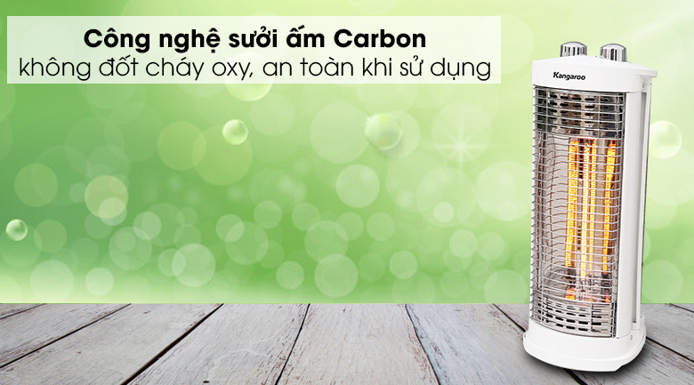 Đèn sưởi Carbon Kangaroo KG1026C 550W