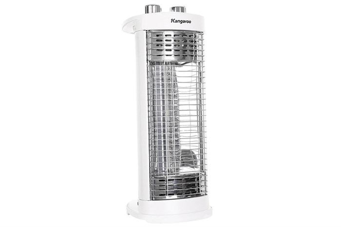 Đèn sưởi Carbon Kangaroo KG1026C 550W Màu Trắng