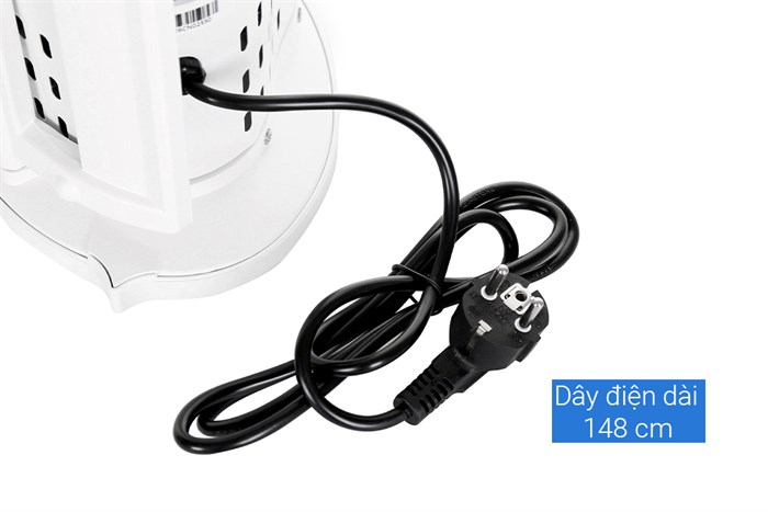Đèn sưởi Carbon Kangaroo KG1026C 550W Màu Trắng