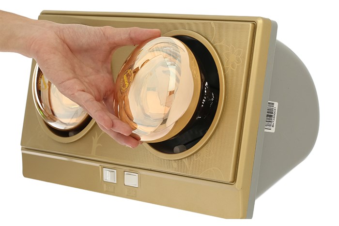 Đèn sưởi nhà tắm Benny BHT022X Màu Vàng