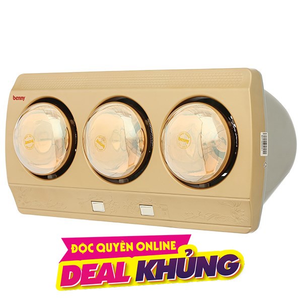 Đèn sưởi nhà tắm Benny BHT032X
