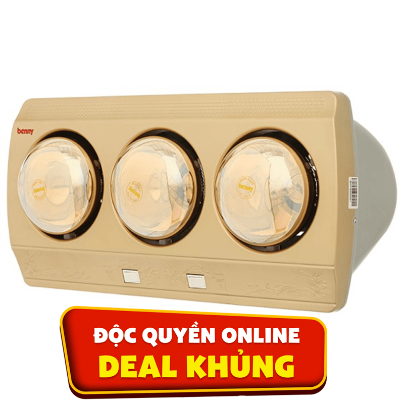 Đèn sưởi nhà tắm Benny BHT032X