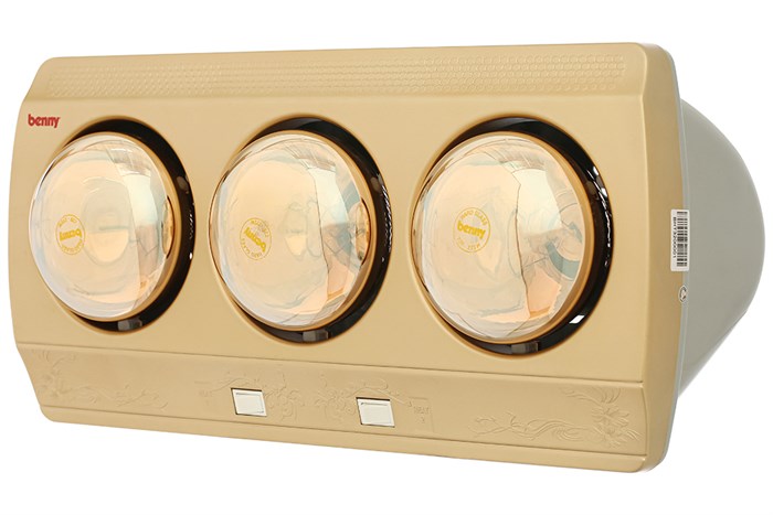 Đèn sưởi nhà tắm Benny BHT032X Màu Vàng