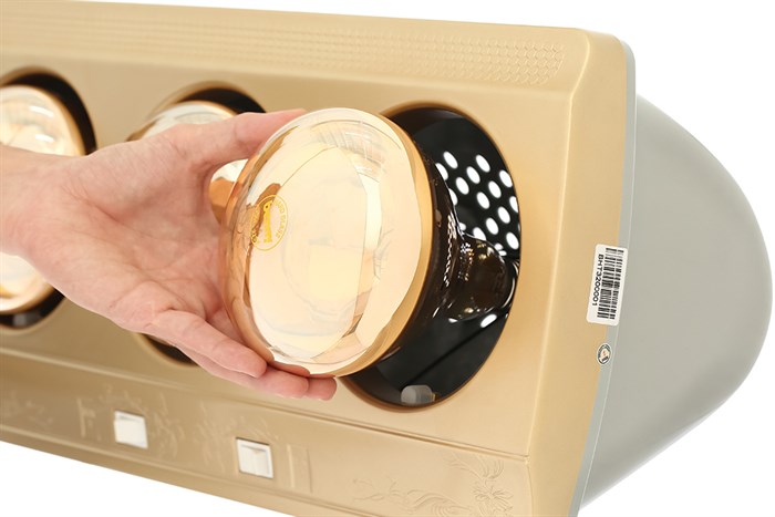 Đèn sưởi nhà tắm Benny BHT032X Màu Vàng