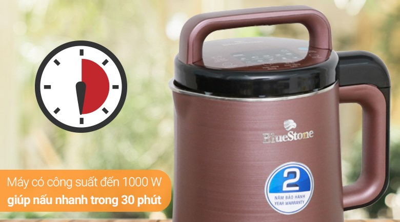 Máy làm sữa đậu nành Bluestone SMB-7393 1.3 lít