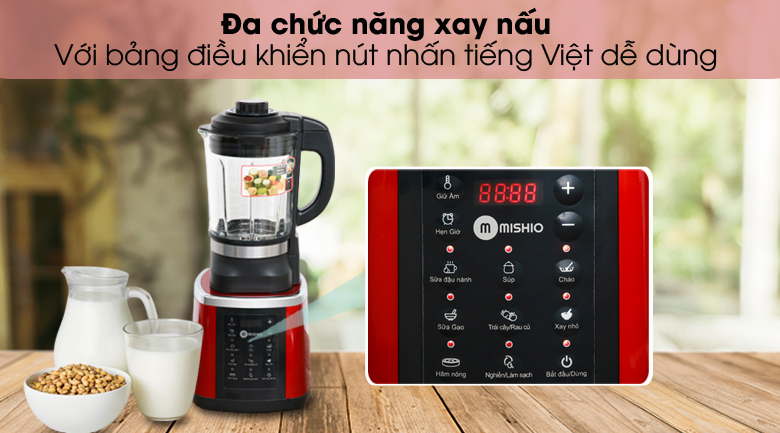 Máy làm sữa hạt Mishio MK160