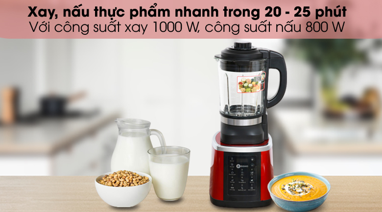 Máy làm sữa hạt Mishio MK160