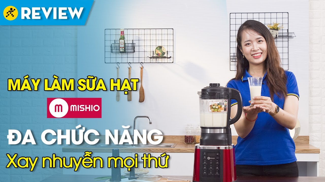 Máy làm sữa hạt Mishio MK160