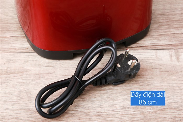 Máy làm sữa hạt Mishio MK160 Màu Đen - Đỏ