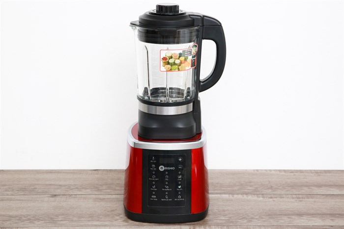 Máy làm sữa hạt Mishio MK160 Màu Đen - Đỏ