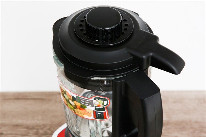 Máy làm sữa hạt Mishio MK160 Màu Đen - Đỏ