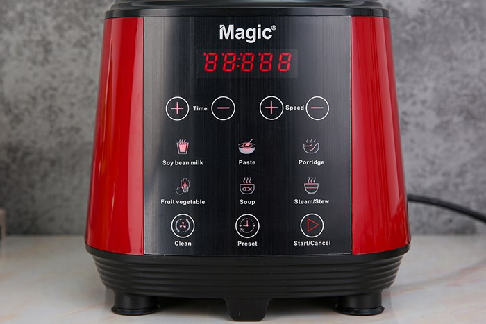 Máy làm sữa hạt đa năng Magic A-96 Màu Đen - Đỏ
