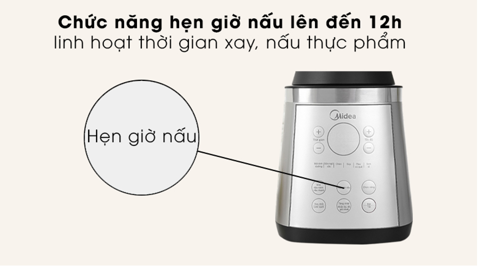 Máy làm sữa hạt đa năng Midea MJ-BL100GH