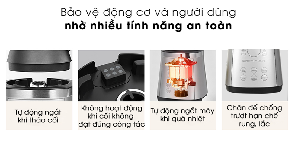 Máy làm sữa hạt đa năng Midea MJ-BL100GH