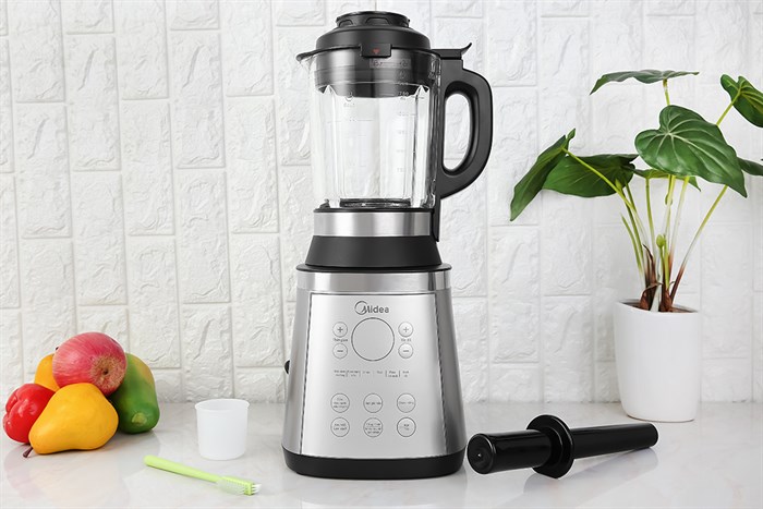 Máy làm sữa hạt đa năng Midea MJ-BL100GH Màu Bạc