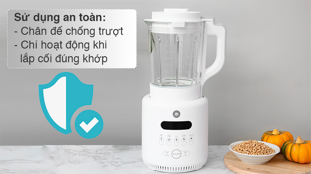 Máy làm sữa hạt đa năng Mishio MK-270