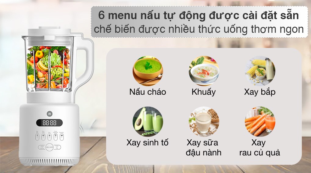 Máy làm sữa hạt đa năng Mishio MK-270