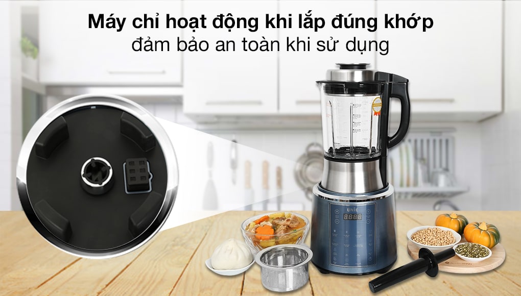 Máy làm sữa hạt đa năng Unie V6