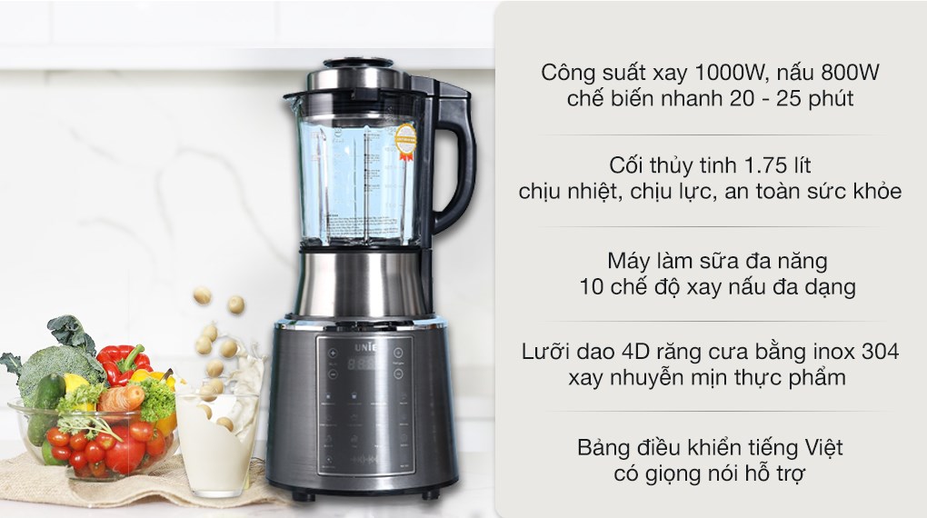 Máy làm sữa hạt Unie V6S - 4