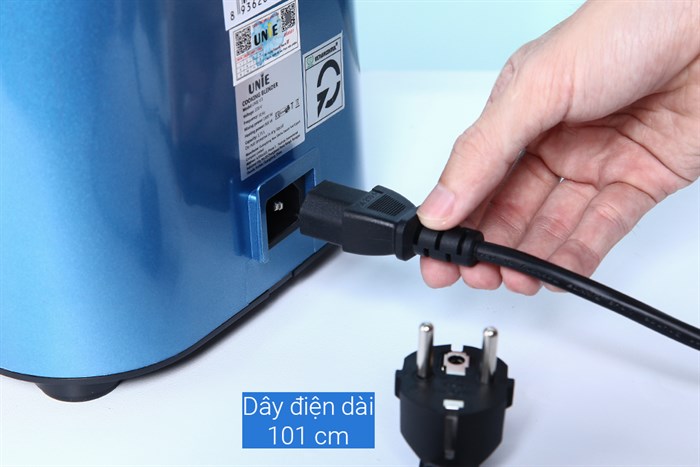 Máy làm sữa hạt Unie V3 Màu Đen - xanh dương