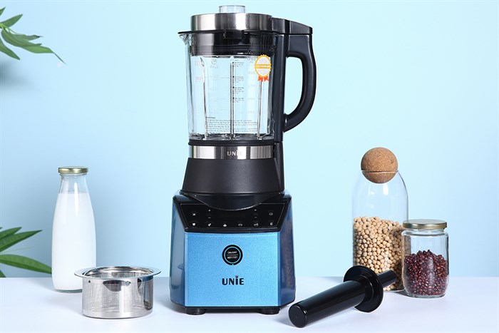 Máy làm sữa hạt Unie V3 Màu Đen - xanh dương