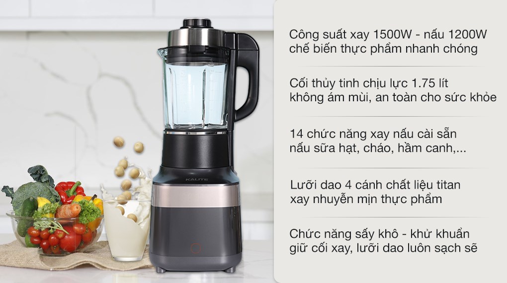 Máy làm sữa hạt Kalite KL PRO 900