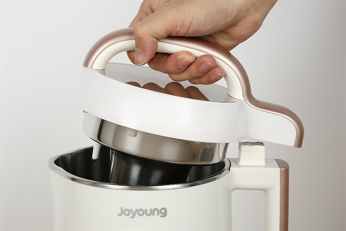 Máy làm sữa hạt Joyoung DJ13C-Q3 Màu Trắng - vàng đồng