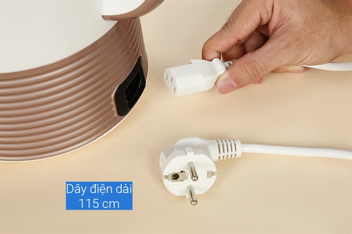 Máy làm sữa hạt Joyoung DJ13C-Q3 Màu Trắng - vàng đồng