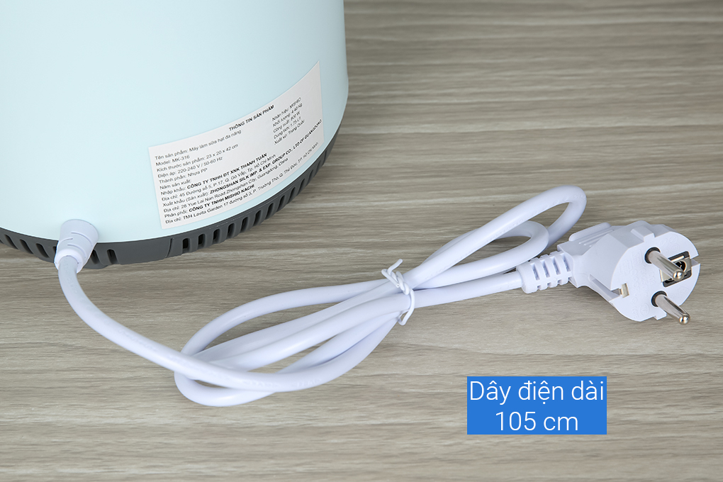 Máy làm sữa hạt Mishio MK316 - 12