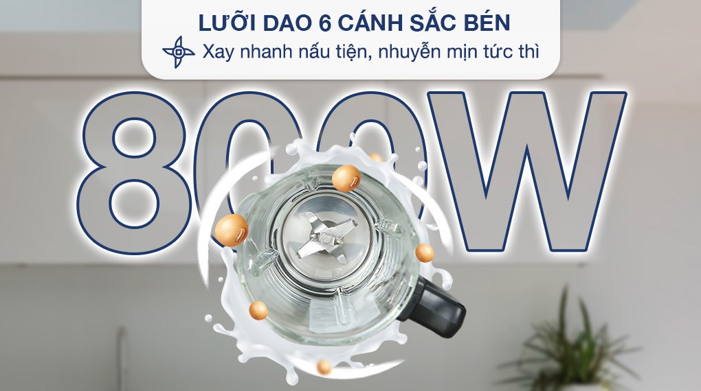 Máy làm sữa hạt đa năng Mishio MK-307