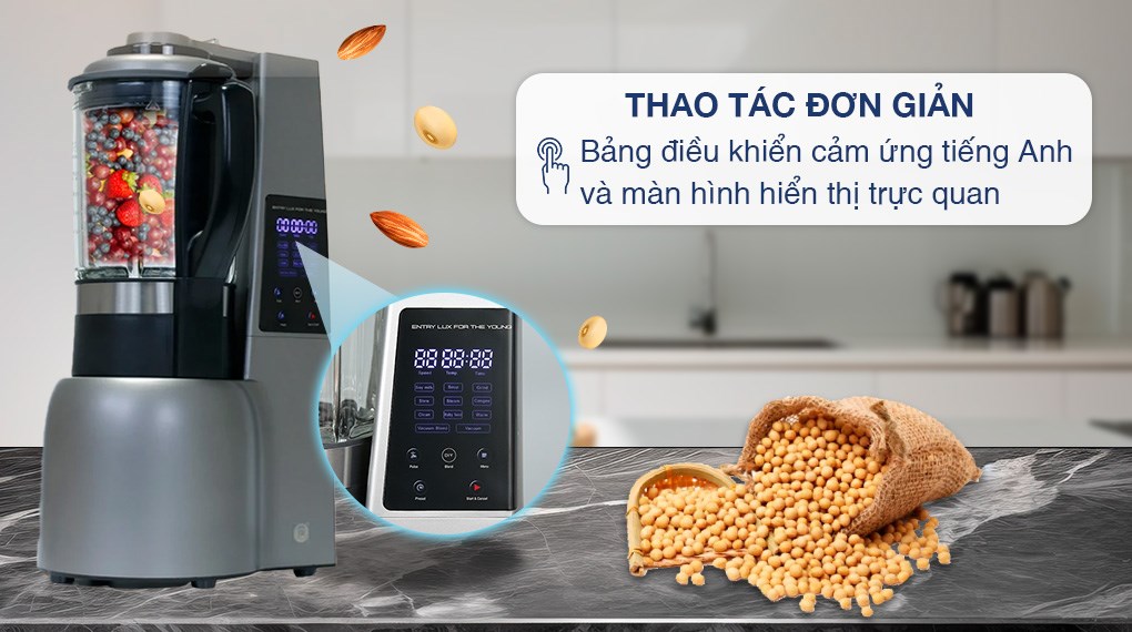 Máy làm sữa hạt đa năng Mishio MK-307
