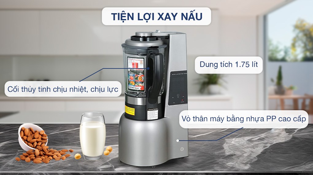 Máy làm sữa hạt đa năng Mishio MK-307