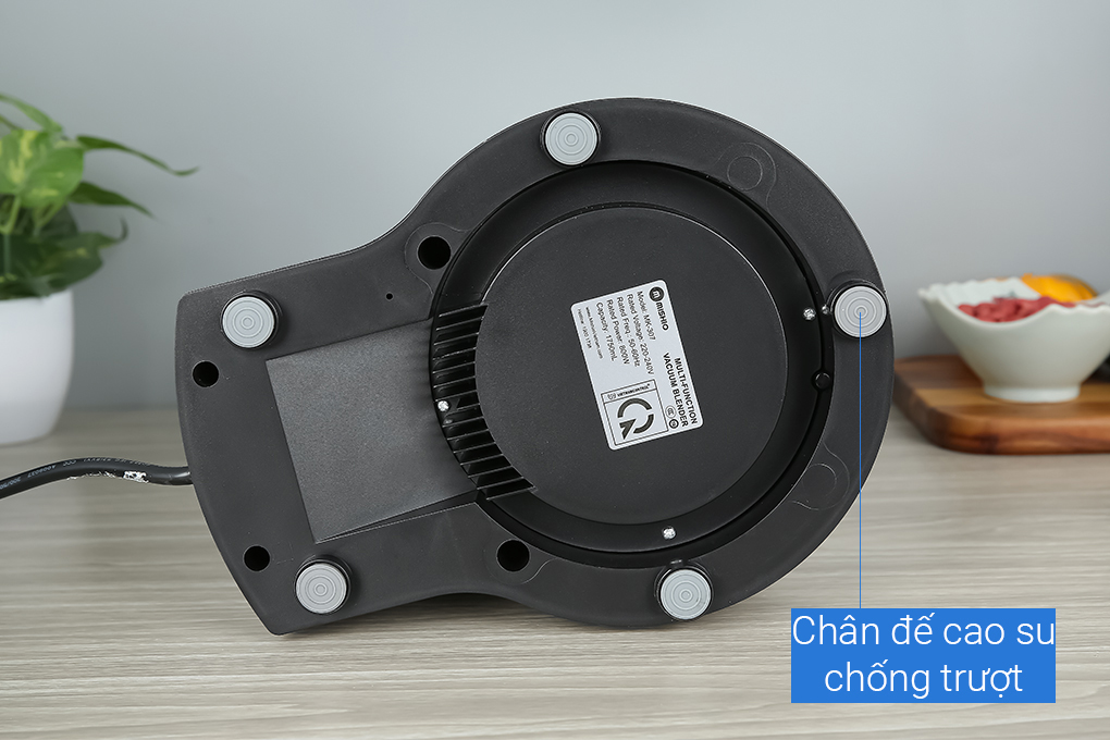 Máy làm sữa hạt đa năng Mishio MK-307 Màu Xám