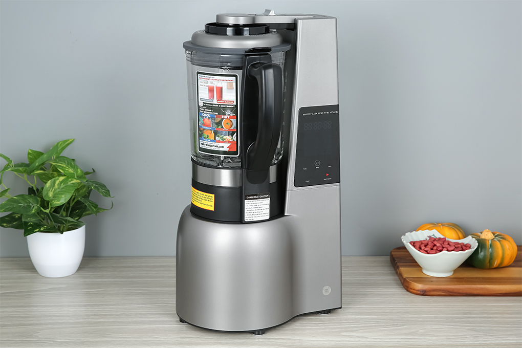 Máy làm sữa hạt đa năng Mishio MK-307 Màu Xám