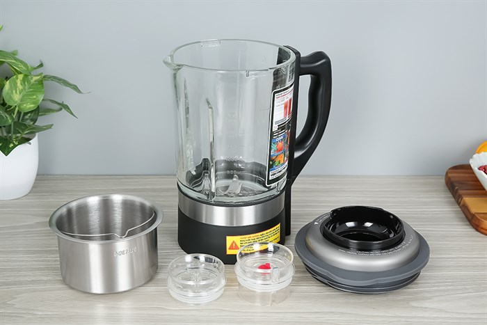 Máy làm sữa hạt đa năng Mishio MK-307 Màu Xám