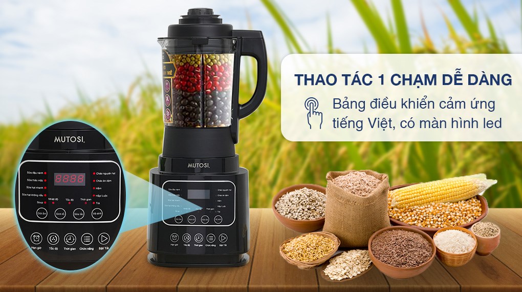 Máy làm sữa hạt đa năng Mutosi MM-S613