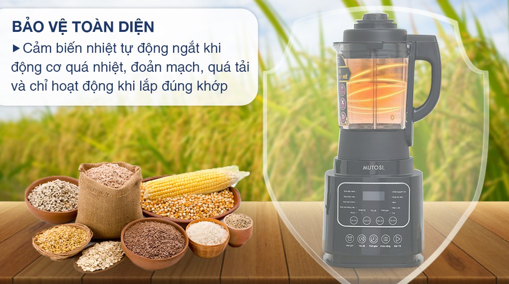 Máy làm sữa hạt đa năng Mutosi MM-S613