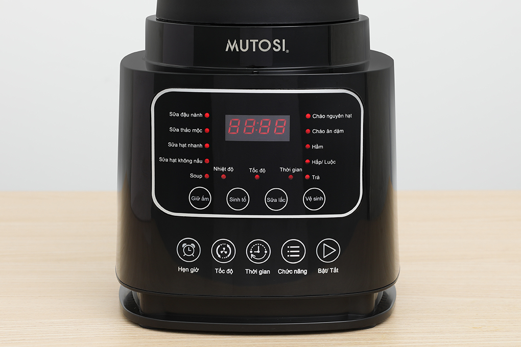 Máy làm sữa hạt đa năng Mutosi MM-S613 Màu Đen