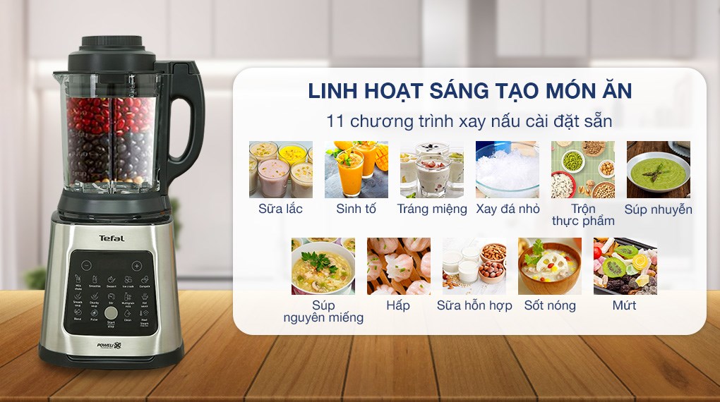 Máy làm sữa hạt đa năng Tefal BL83SD66