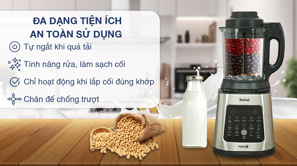Máy làm sữa hạt đa năng Tefal BL83SD66