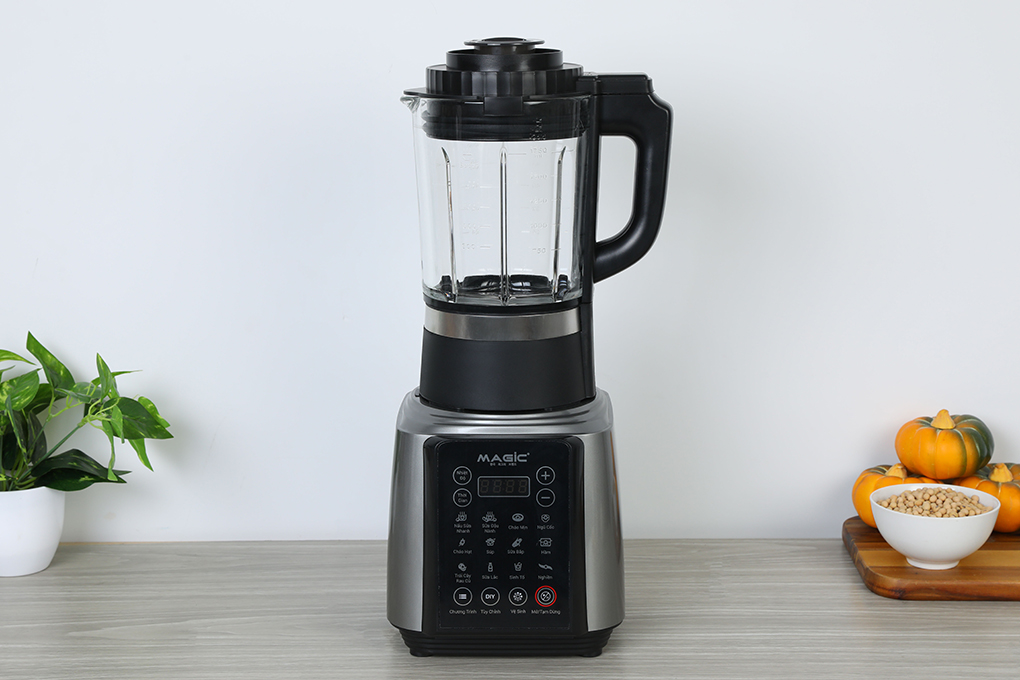 Máy làm sữa hạt đa năng Magic A-96 bạc Màu Đen - Bạc