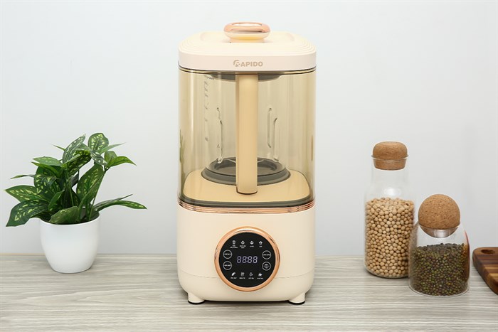 Máy làm sữa hạt Rapido RHB-600D Màu Kem